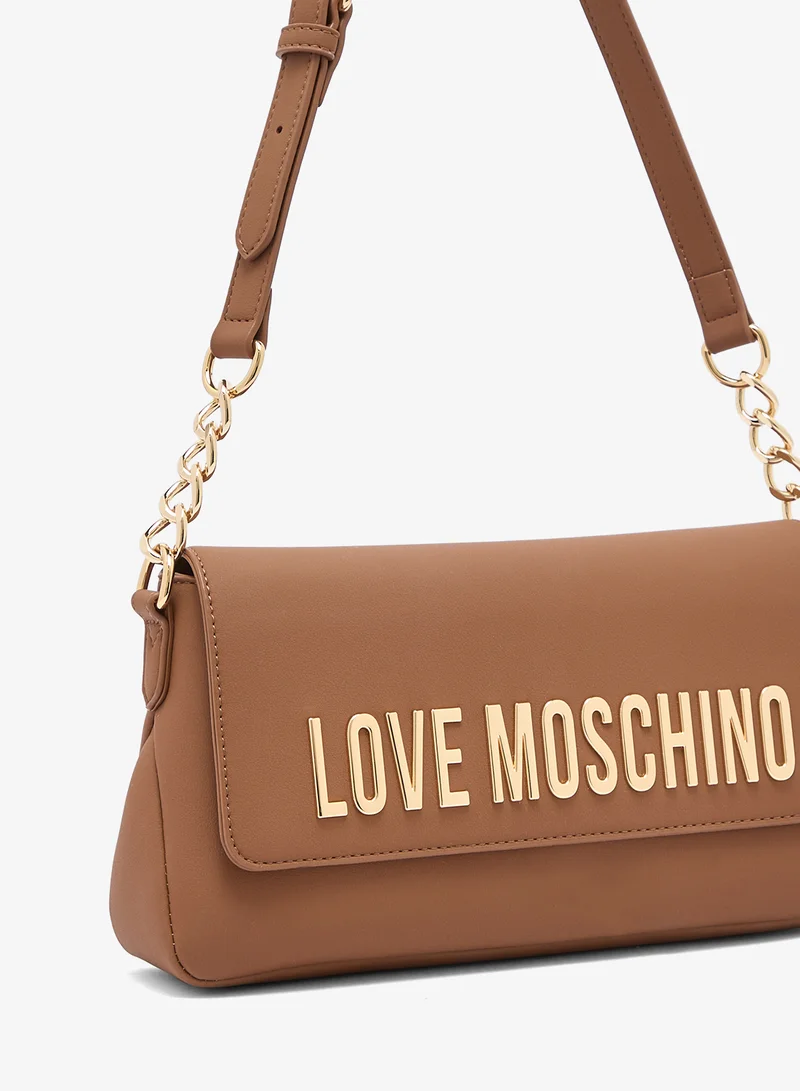 Love Moschino Bold Love GRS PU Shoulder Bag